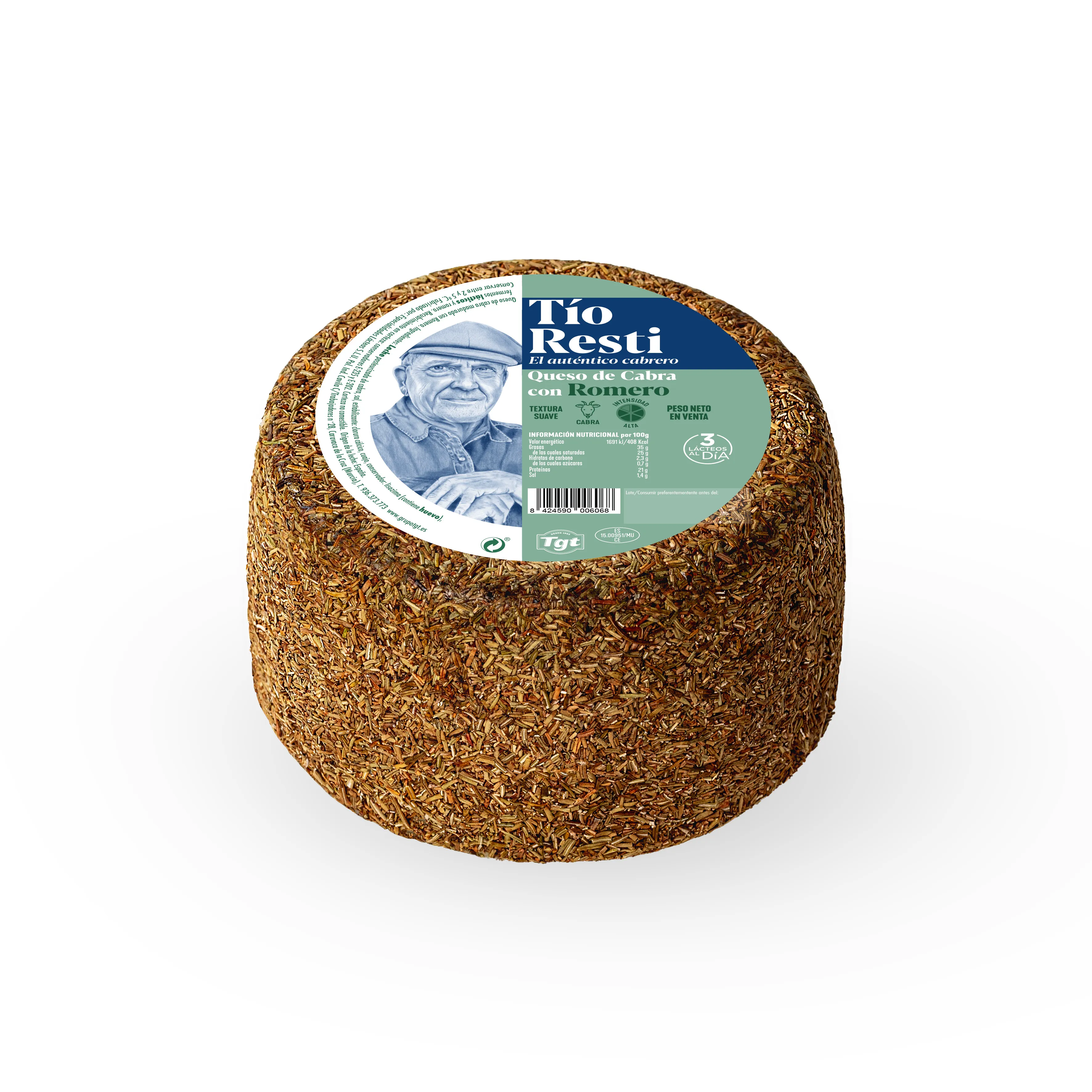 Queso de cabra con Romero Tío Resti