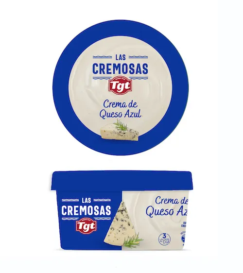 Las Cremosas Crema Azul 125Gr