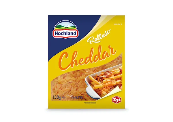 Rallado  Cheddar Rojo 150Gr.