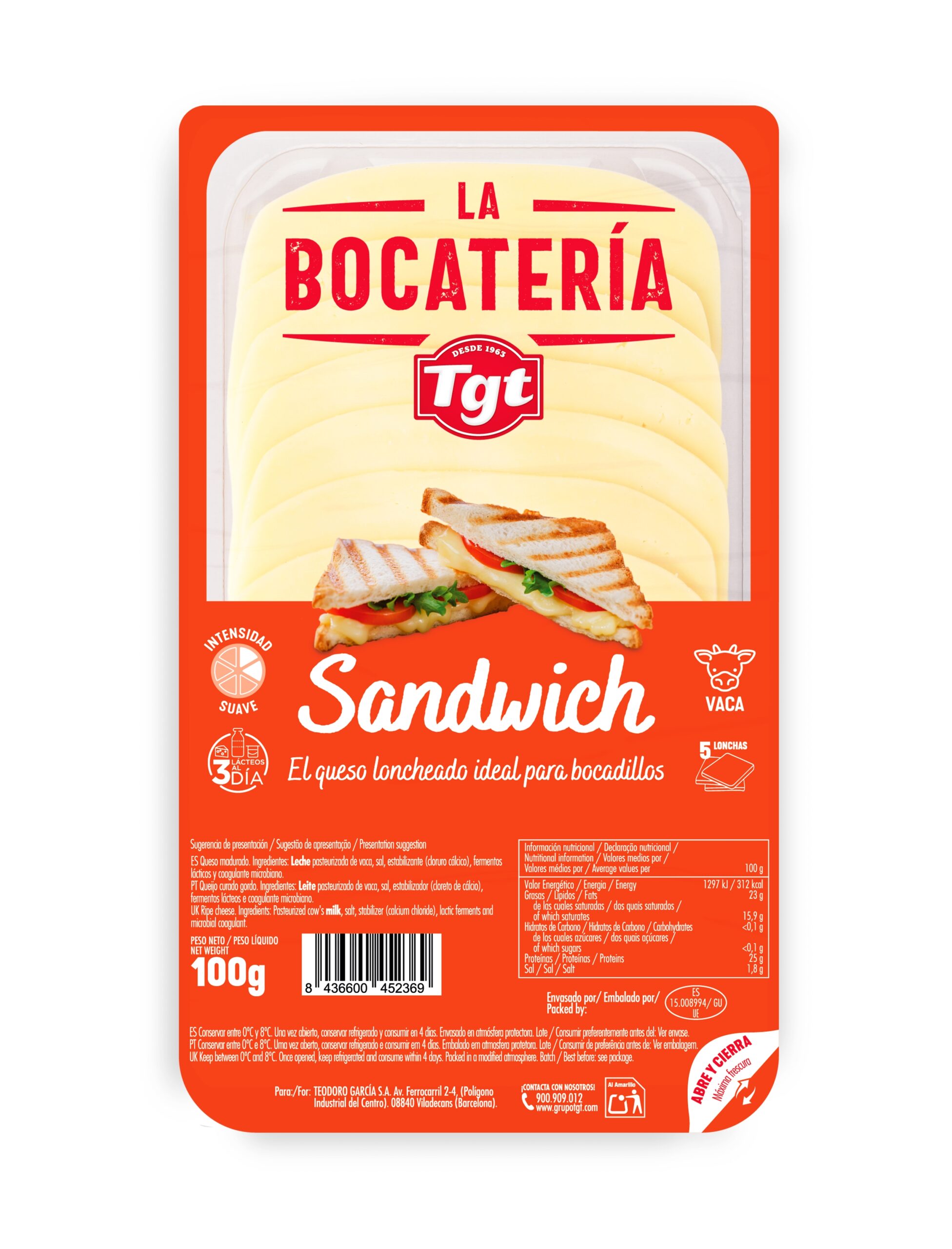 La Bocatería Sandwich 100 Gr