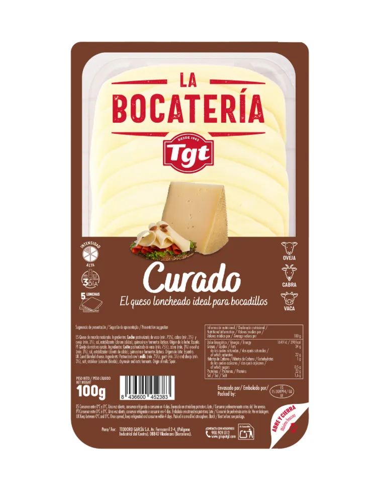 La Bocatería Curado 100 Gr