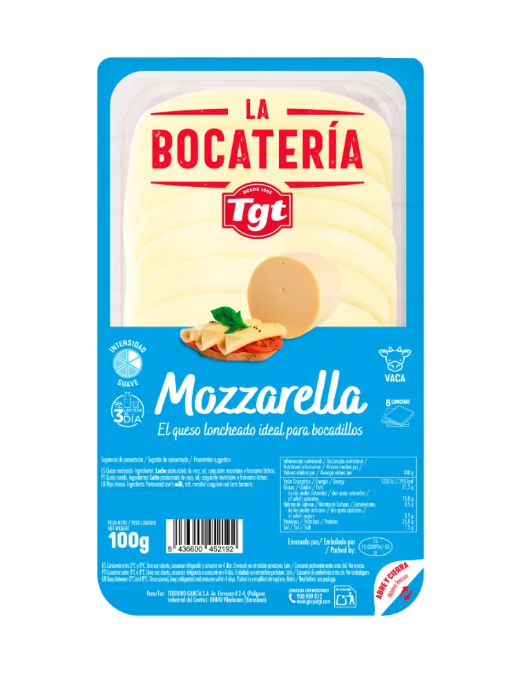 La Bocatería Mozzarella 100 Gr