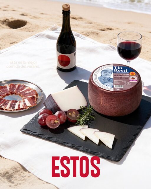 ✋ Que levante la mano quien haya descubierto los mensajes
✋Y que levante dos quien sepa que un buen aperitivo siempre lleva queso