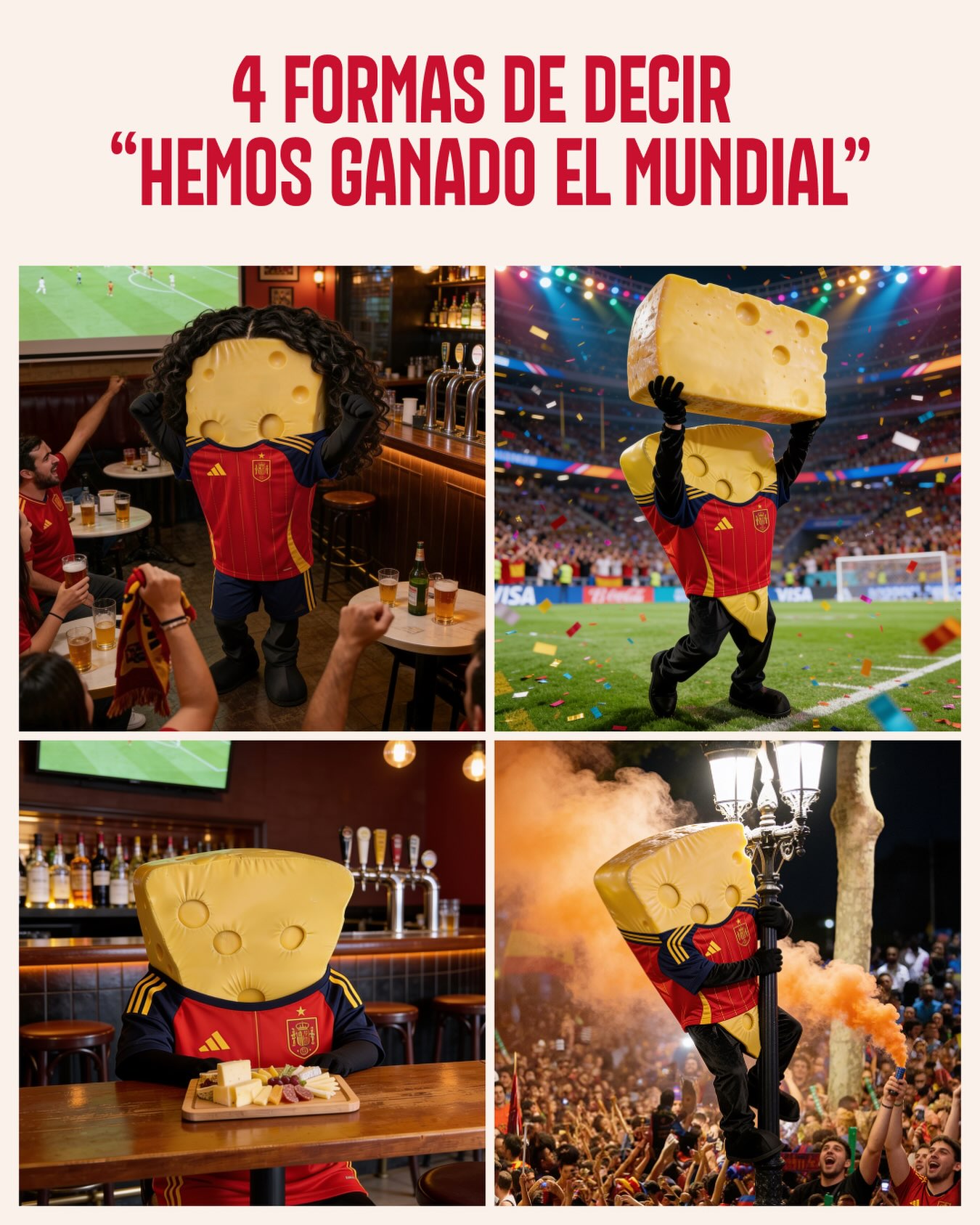 Todas correctas. Todas obligatorias 🏆🧀