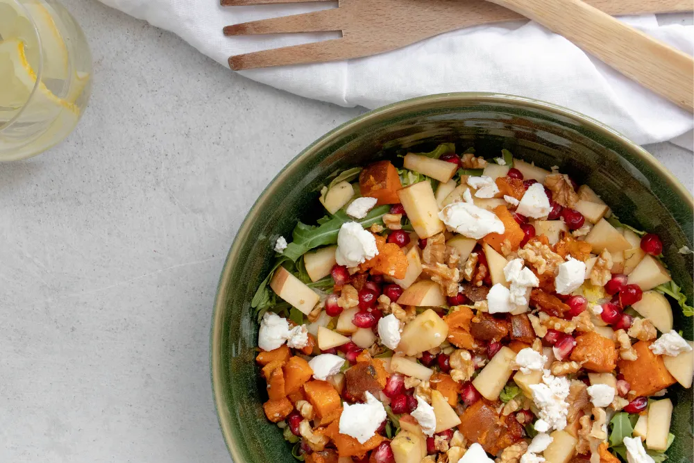 ensalada con queso de cabra TGT