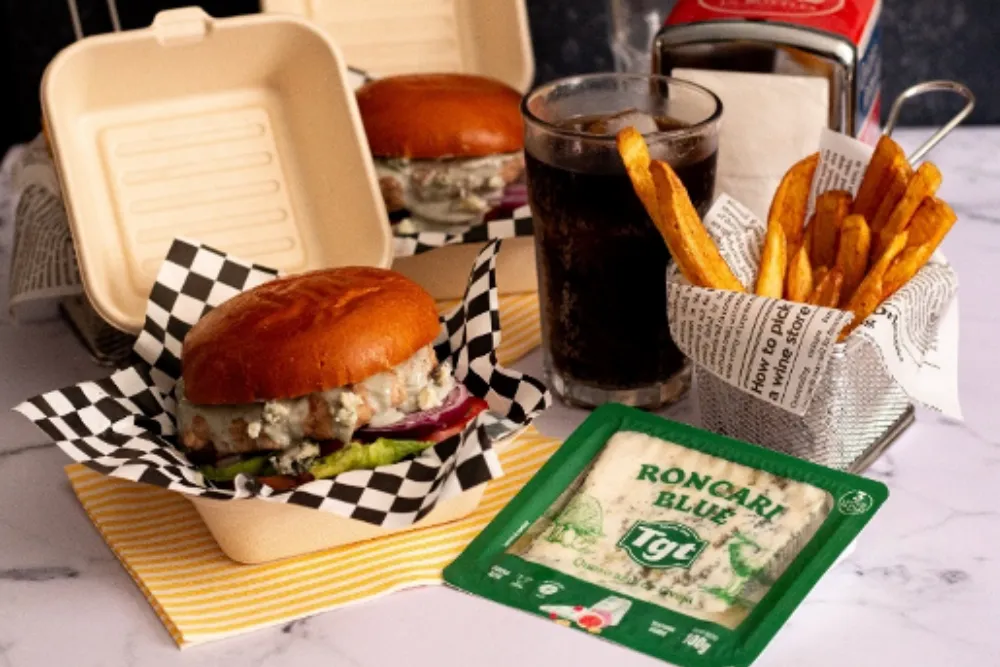 Hamburguesa con queso