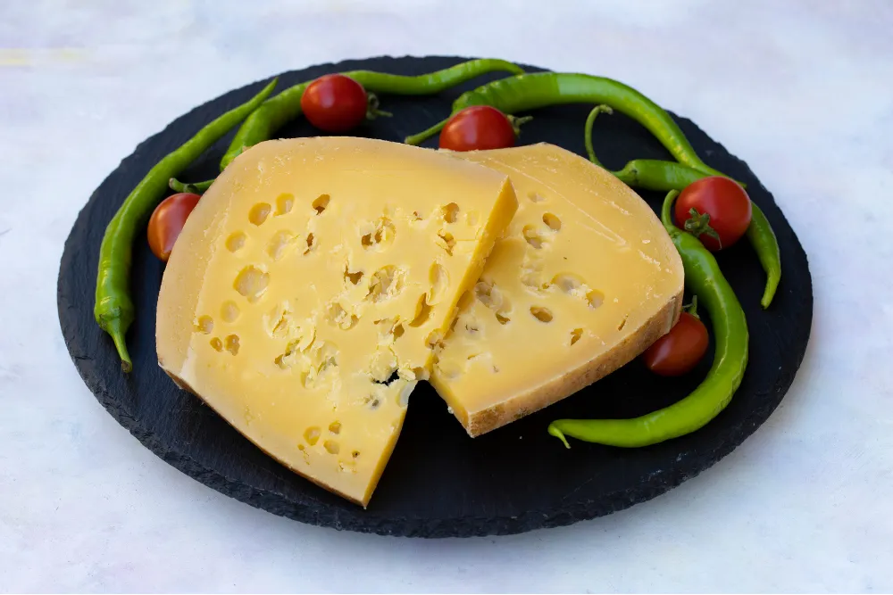 Ejemplo de queso gruyére