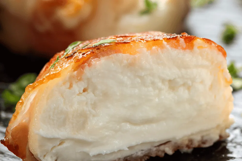 Queso de cabra ya frito