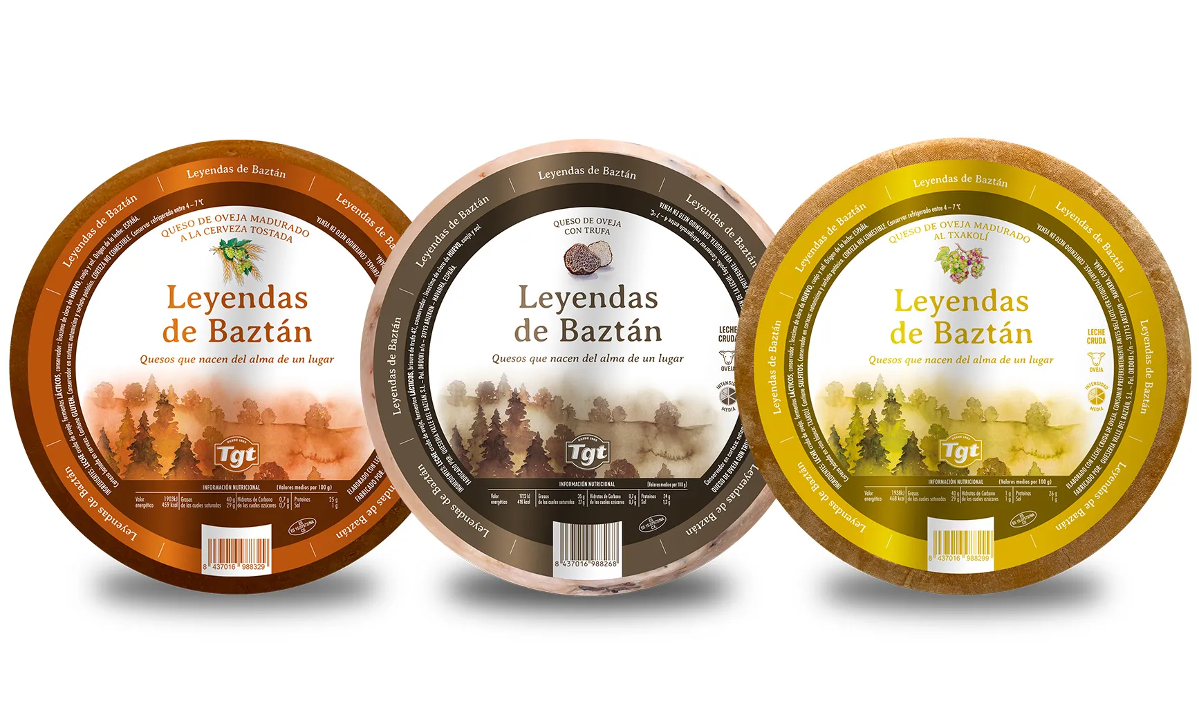 Quesos Leyendas de Baztán