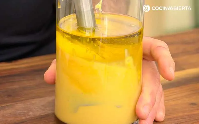 Preparación de la salsa