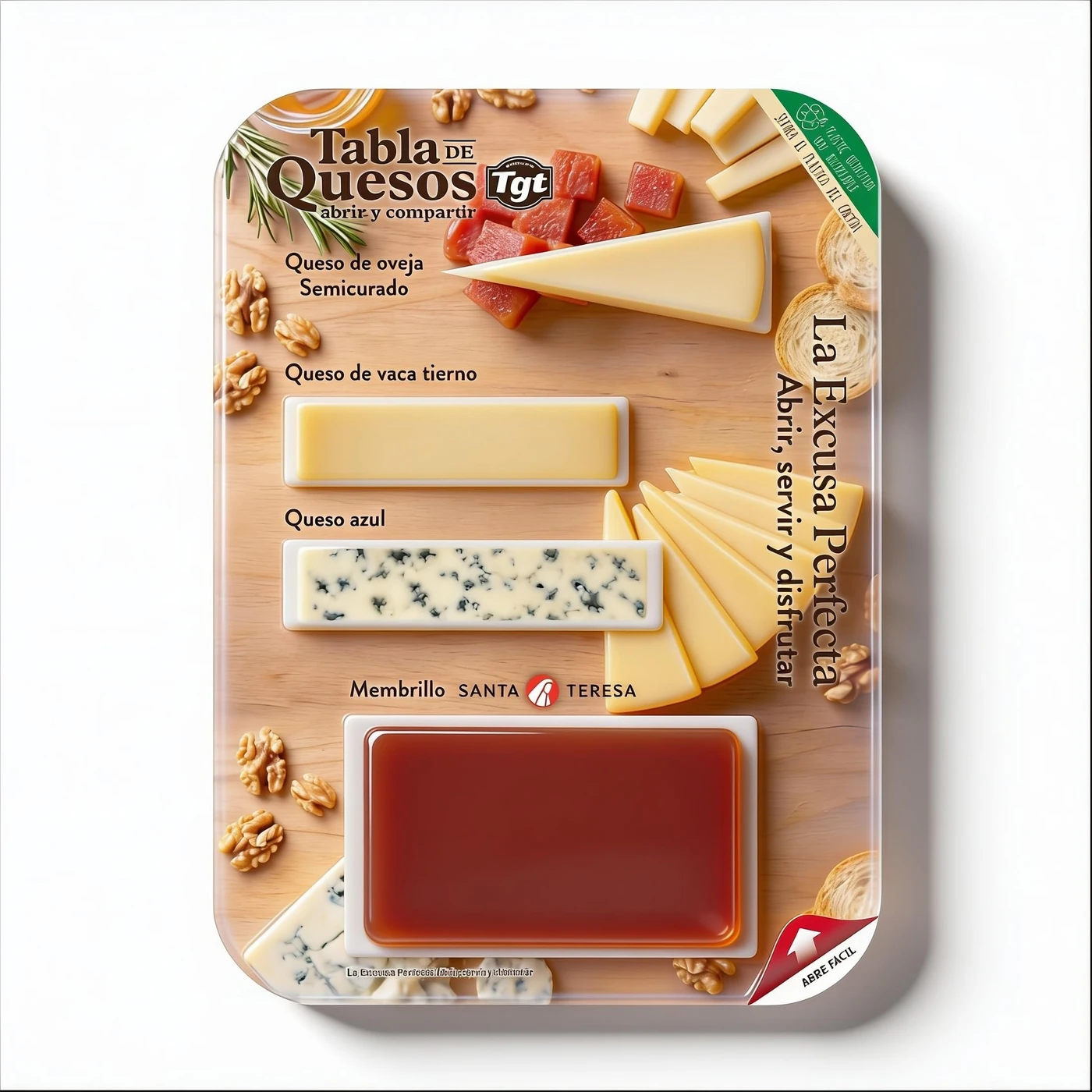Las Tablas - La Excusa Perfecta con membrillo Santa Teresa - Mezcla - 260Gr